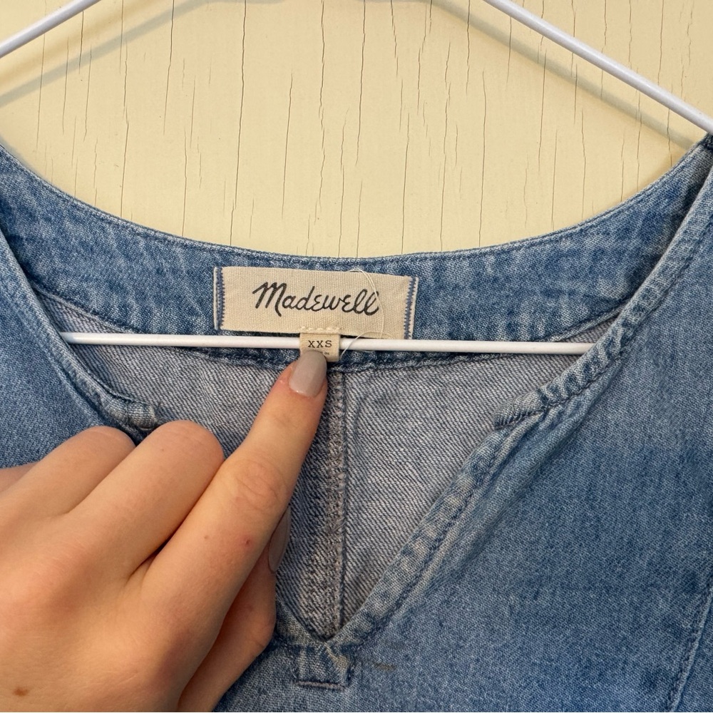 Madewell Denim Mini Dress